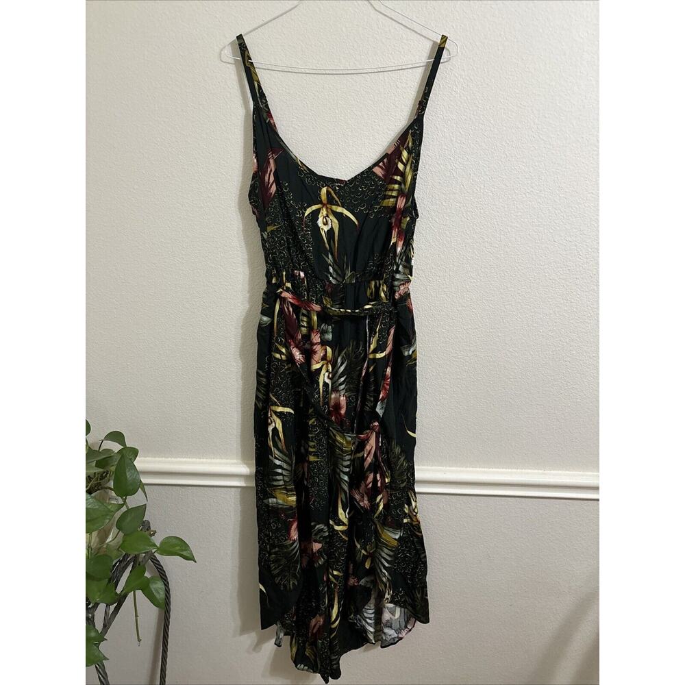 City Chic, Multicolor Sleeveless Jumpsuit, NWT, Plus Size 18